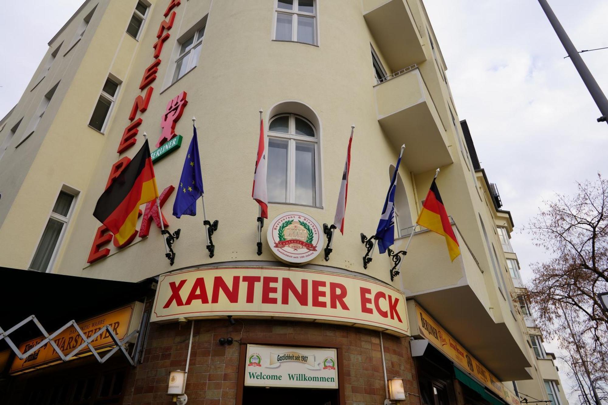 Hotel Pension Xantener Eck Berlín Exterior foto